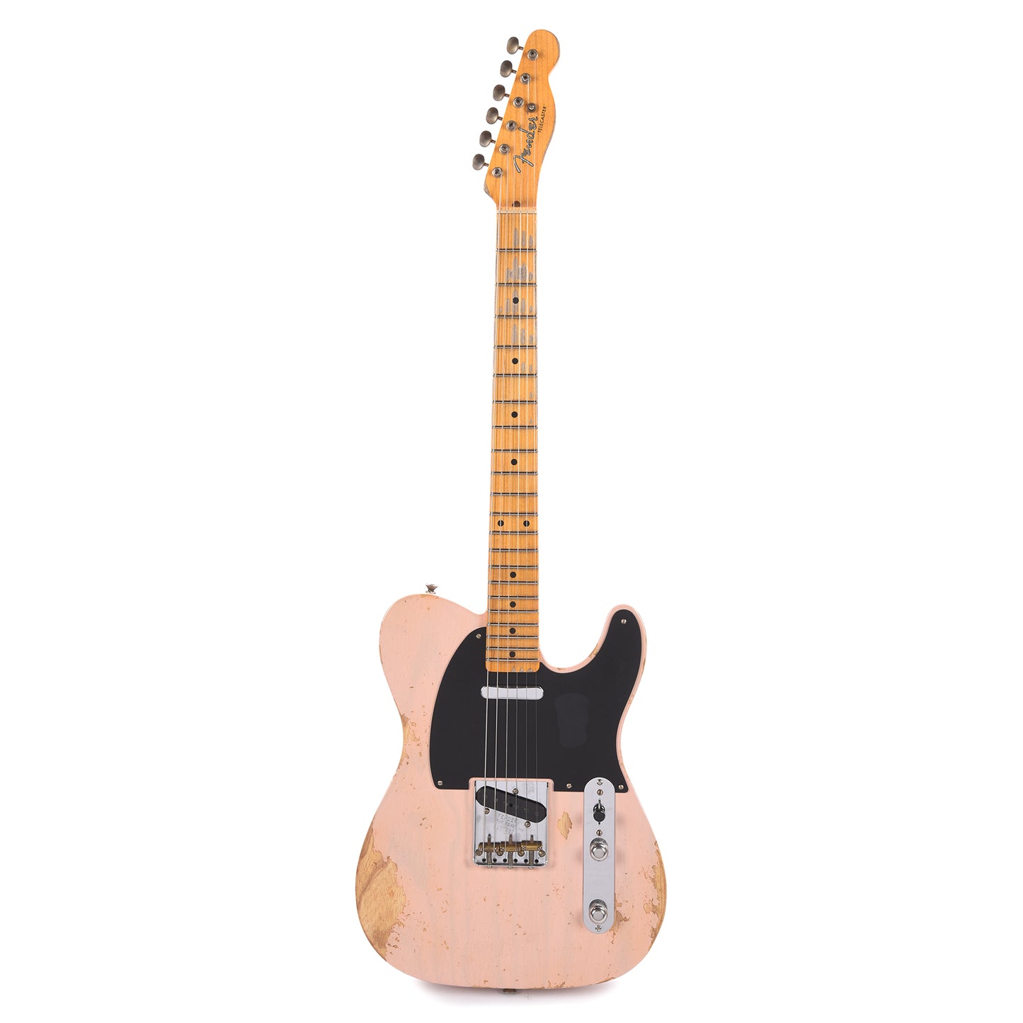 Fender Custom Shop 1952 Telecaster "Chicago Special" Heavy Relic Faded Trans Shell Pink