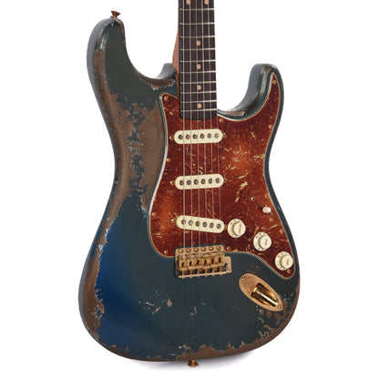 Fender Custom Shop 1960 Stratocaster Heavy Relic Dark Lake Placid Blue Master Built by Dale Wilson