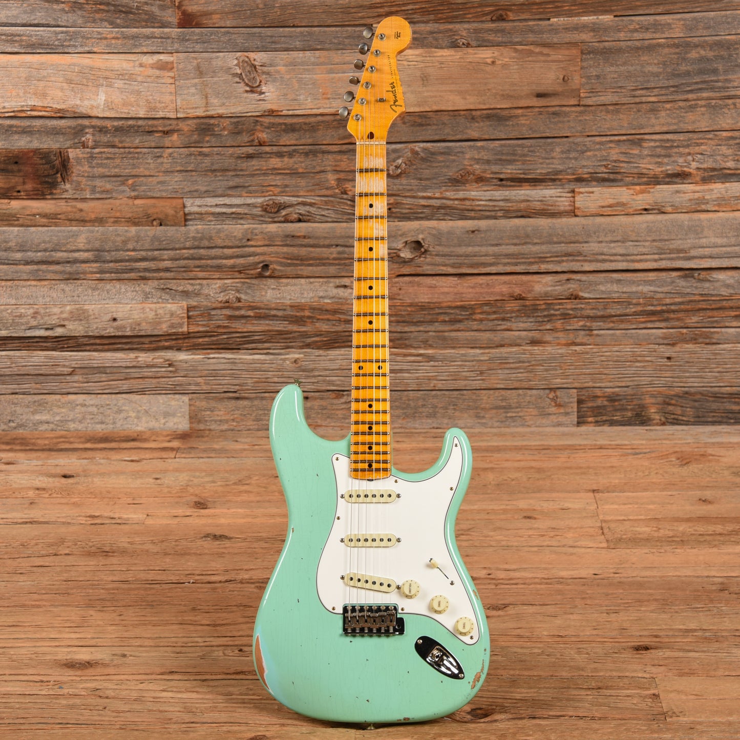 Fender Custom Shop Tomatillo Stratocaster Relic Super Faded Aged Surf Green 2023