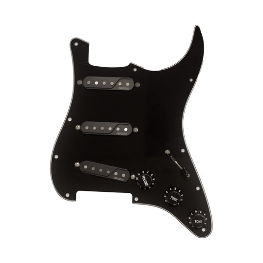 Fishman Fluence Greg Koch Strat Pickup Loaded Pickguard Set Black