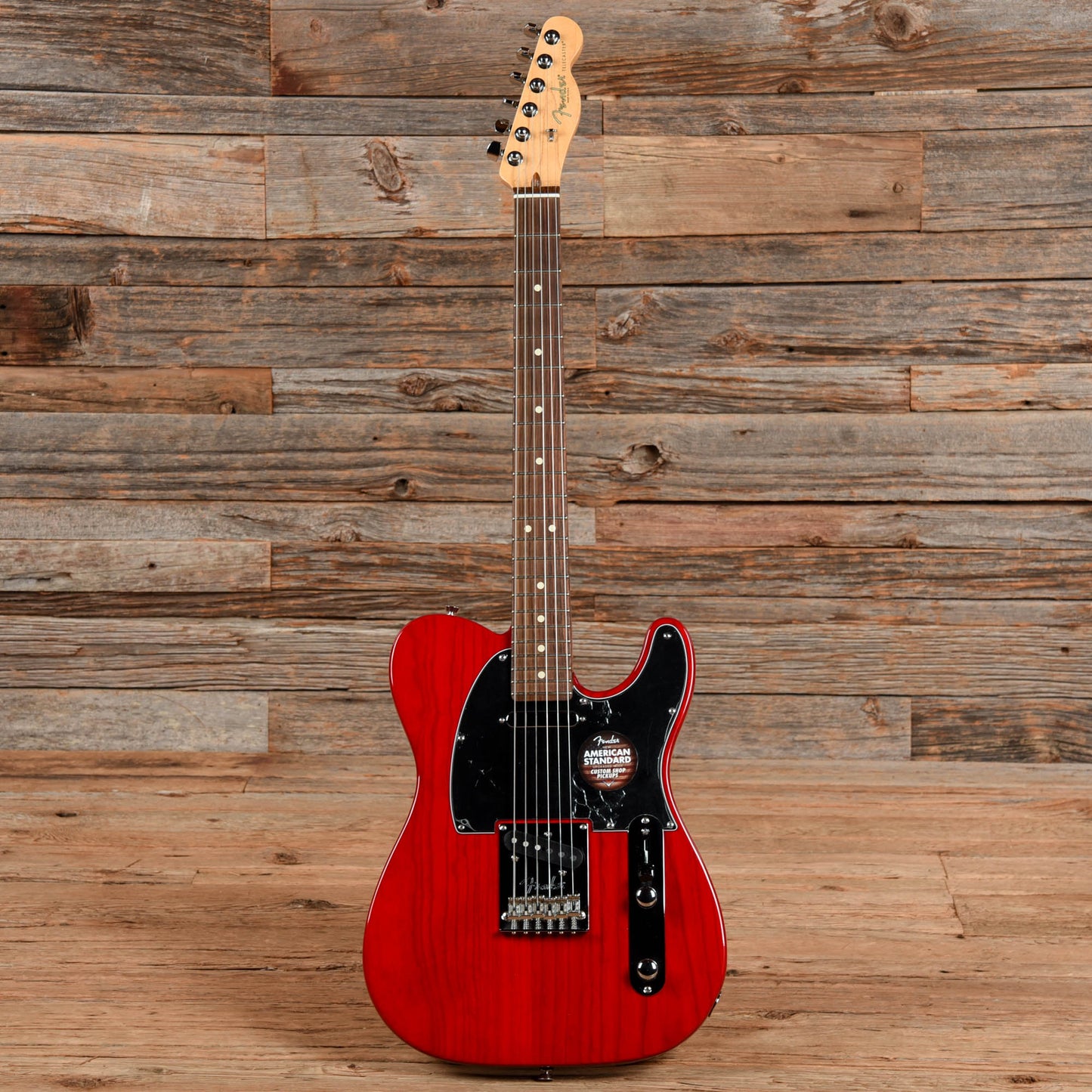 Fender American Standard Telecaster Transparent Red 2016