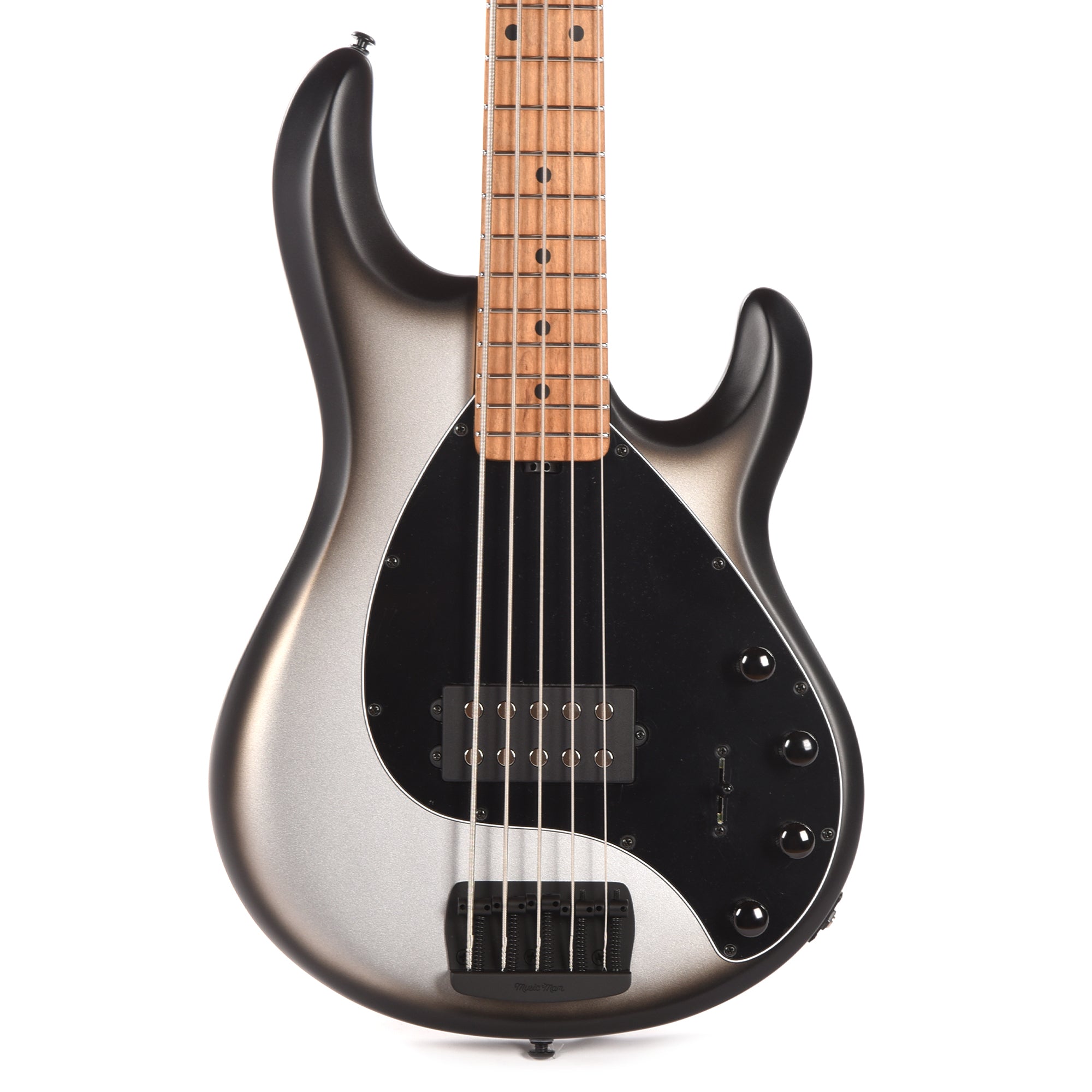 Music Man StingRay Special 5 Black Rock w/Roasted Maple Neck