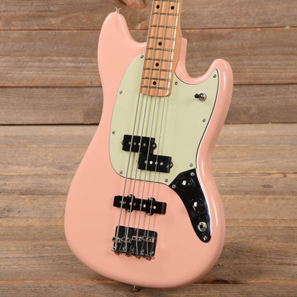 Fender Player Mustang Bass PJ Shell Pink w/Mint Pickguard