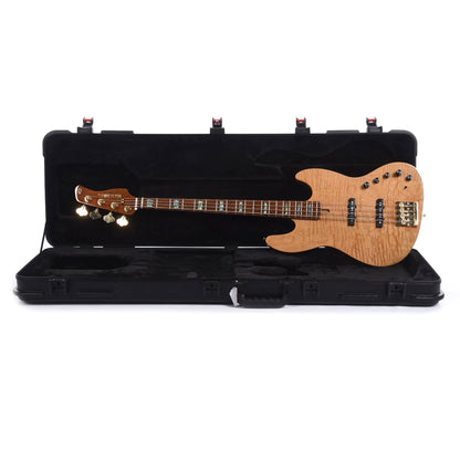 Sire Marcus Miller V10 DX Flame Maple/Swamp Ash 4-String Natural