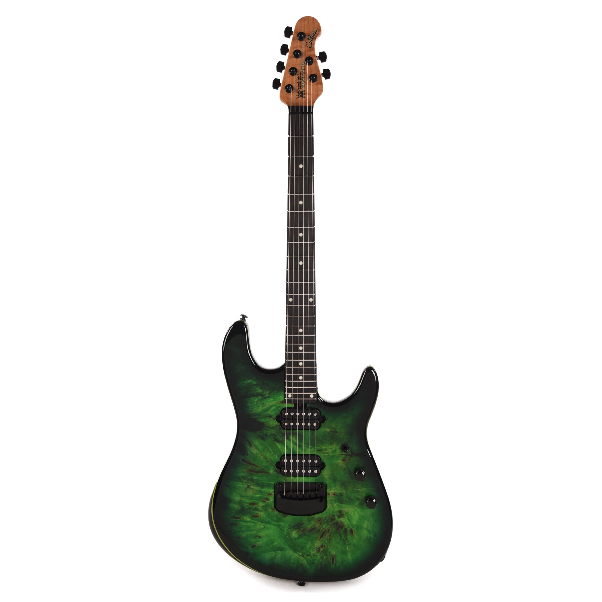 Music Man Cutlass HH Trem Jason Richardson Kokiri Forest w/Figured Roasted Maple Neck