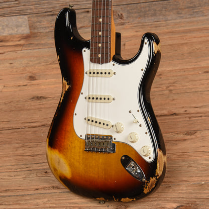 Fender Custom Shop 63 Korina Stratocaster Heavy Relic Sunburst 2022