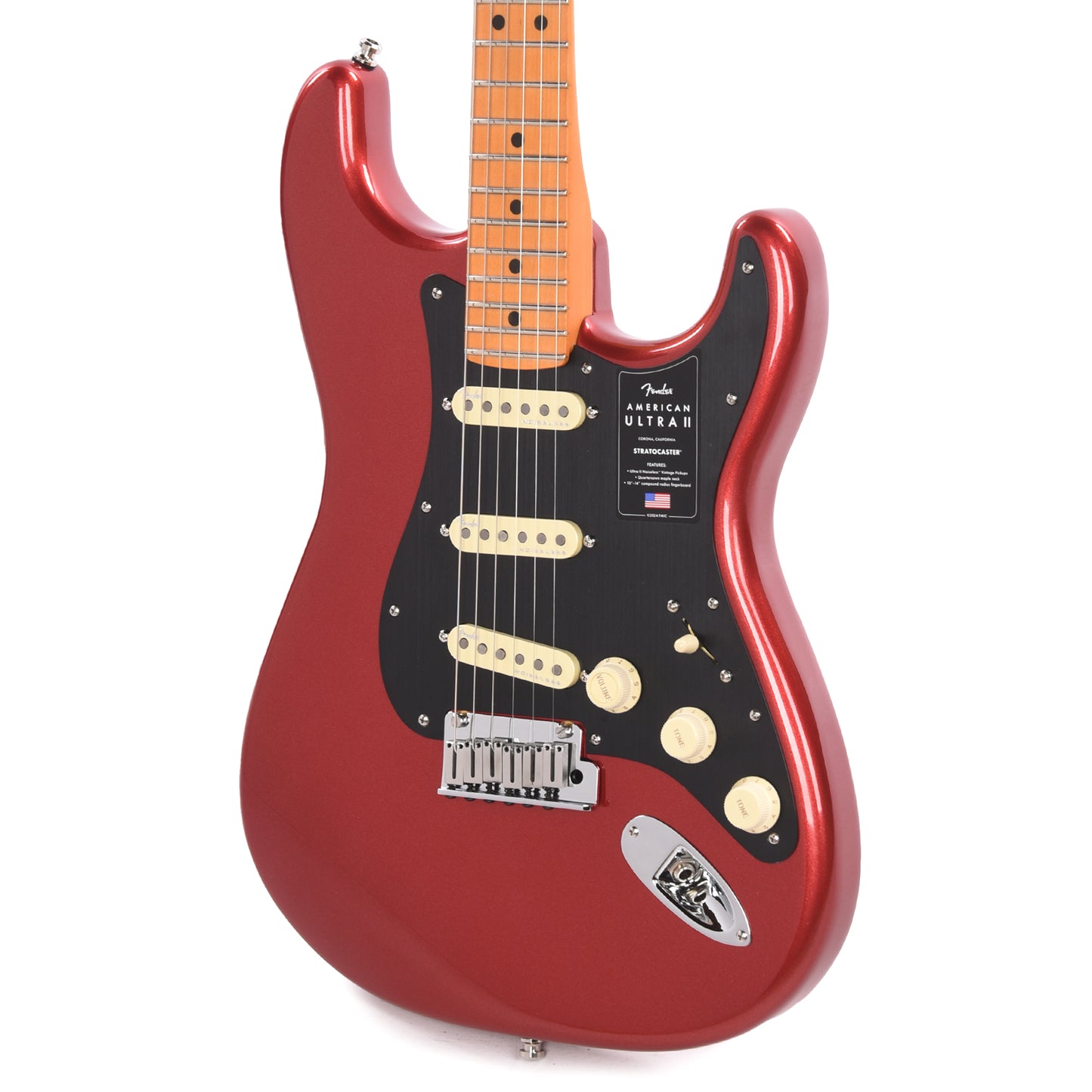 Fender American Ultra II Stratocaster Sinister Red