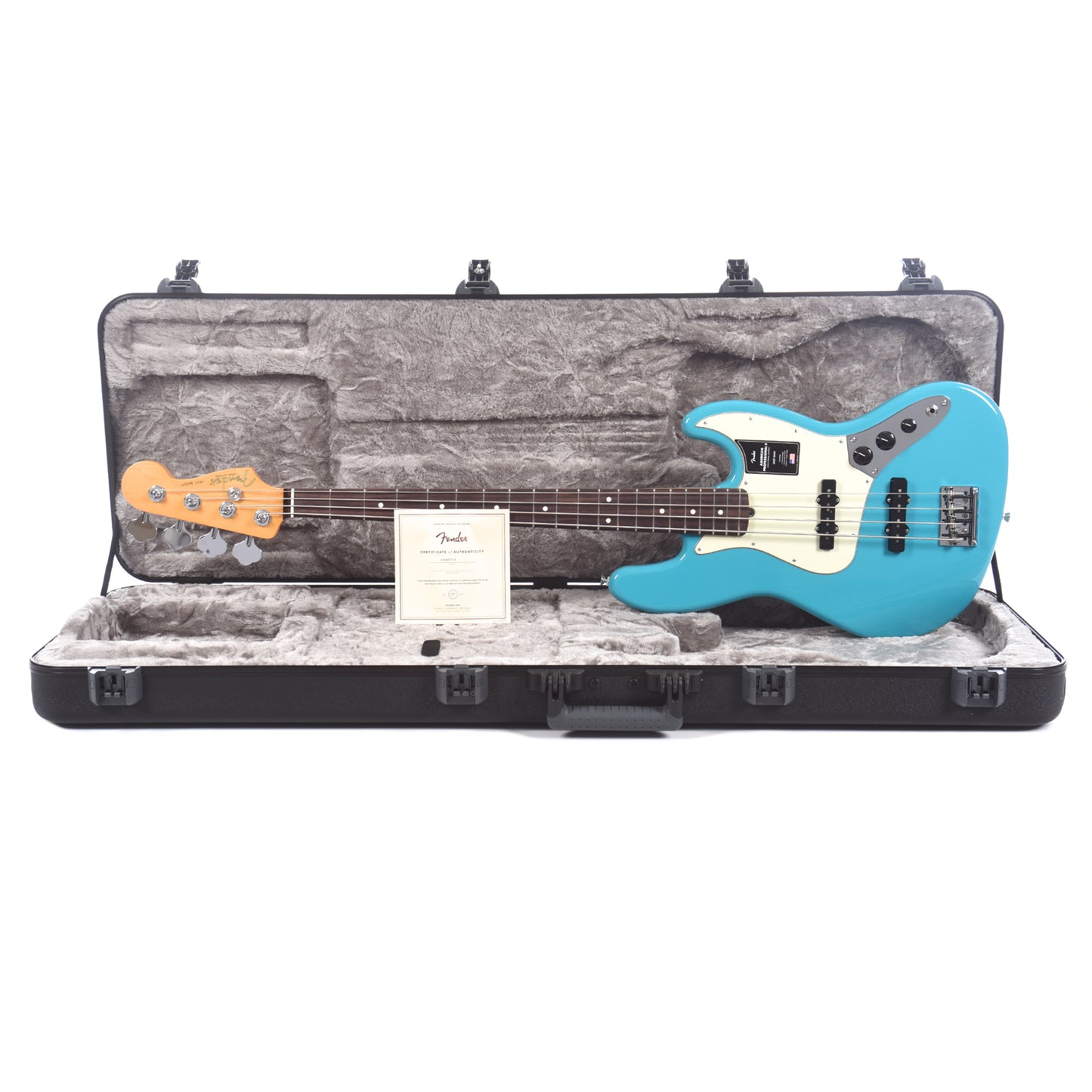 Fender American Professional II Jazz Bass Miami Blue