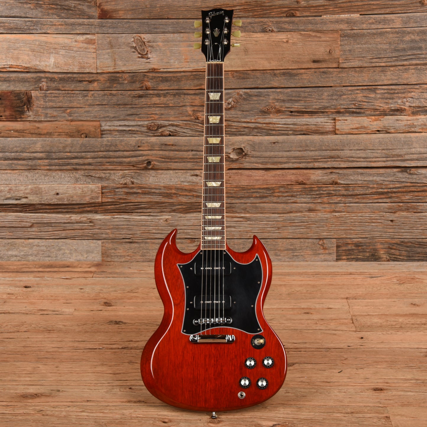 Gibson SG Standard T P-90 (Stripped Neck) Cherry 2016