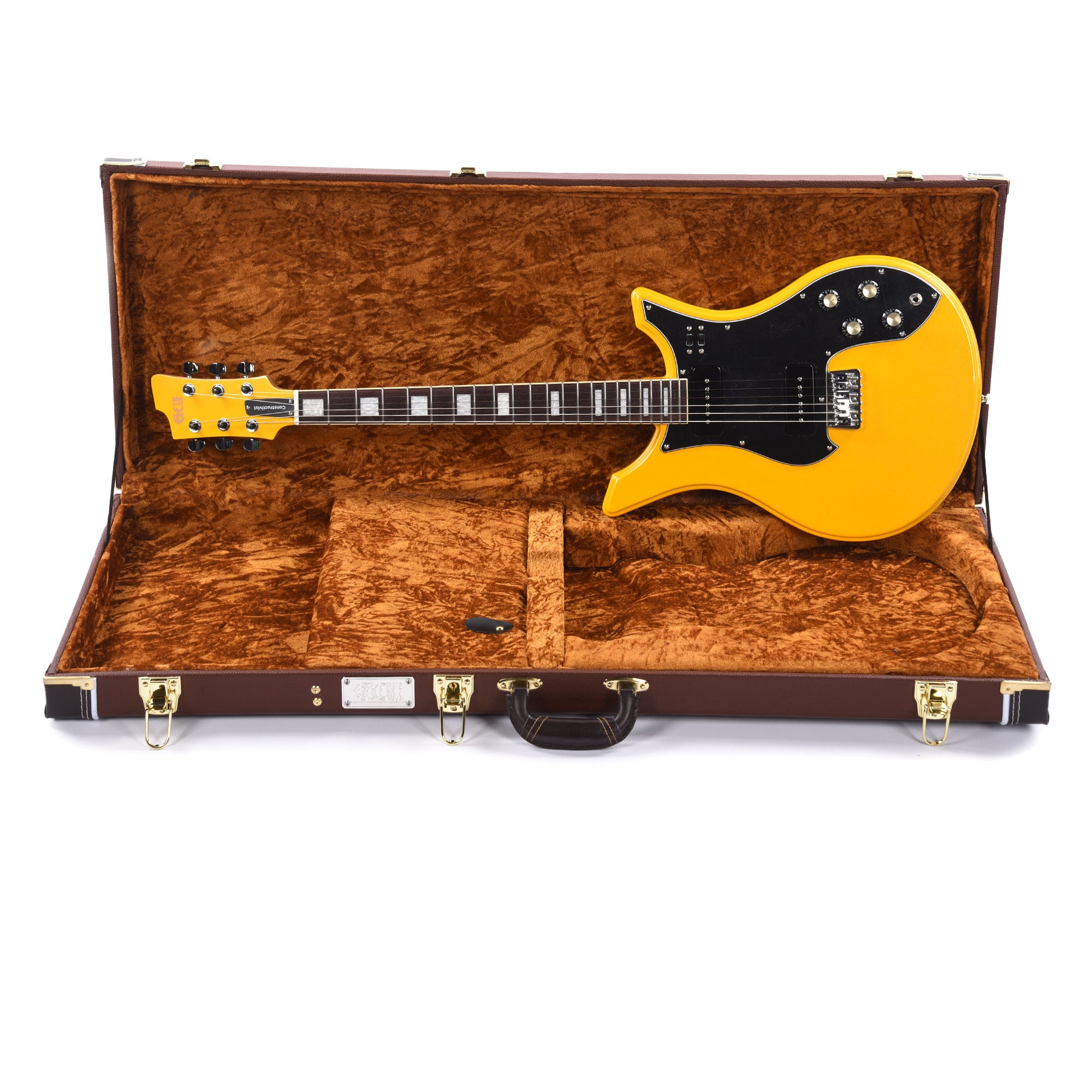 GCI Constructivist Guitar Gloss Spice Yellow