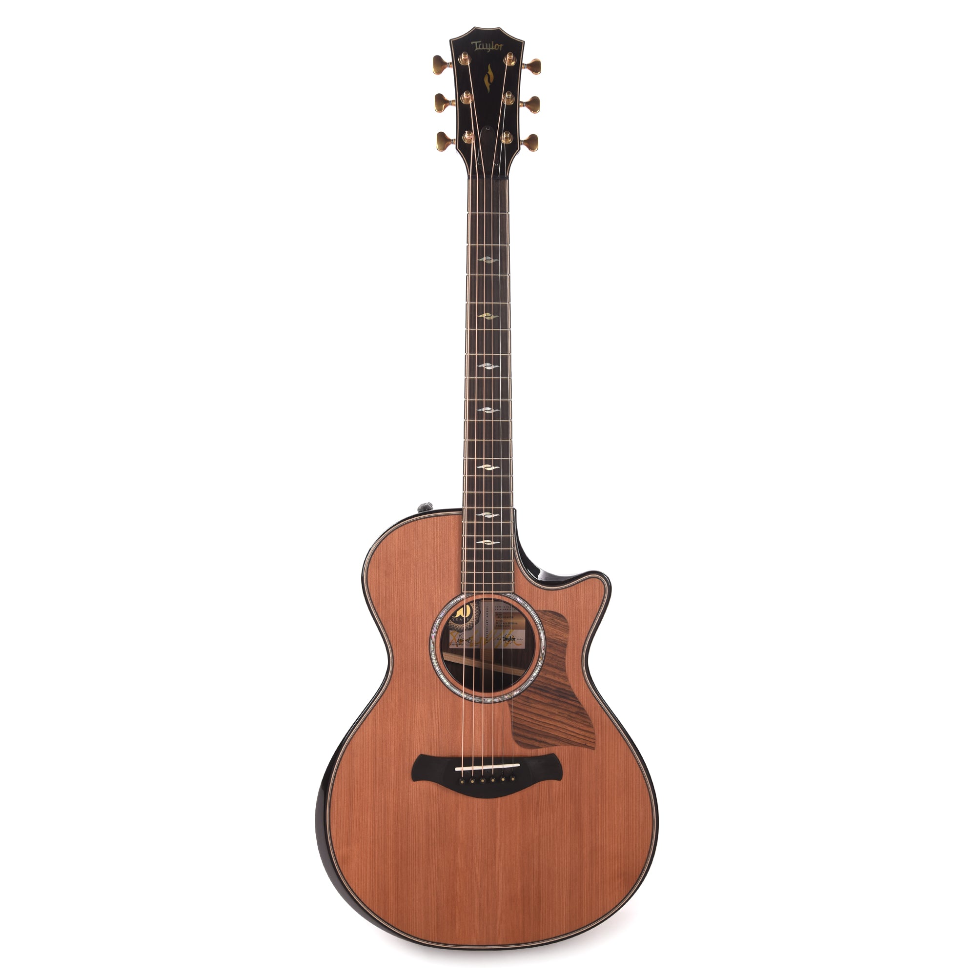 Taylor 50th Anniversary Limited Builder's Edition 812ce Grand Concert Sinker Redwood/Rosewood Natural ES2