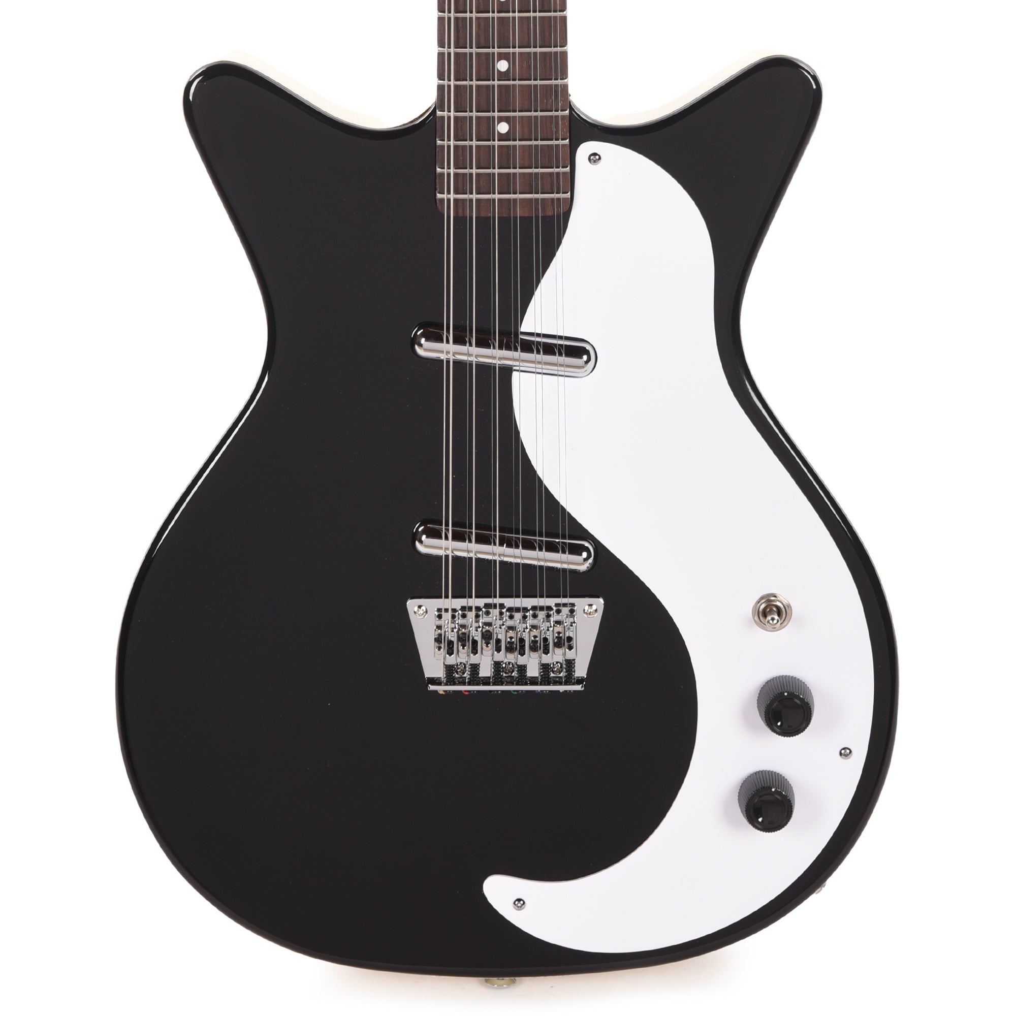 Danelectro 59DC 12-String Gloss Black – Chicago Music Exchange