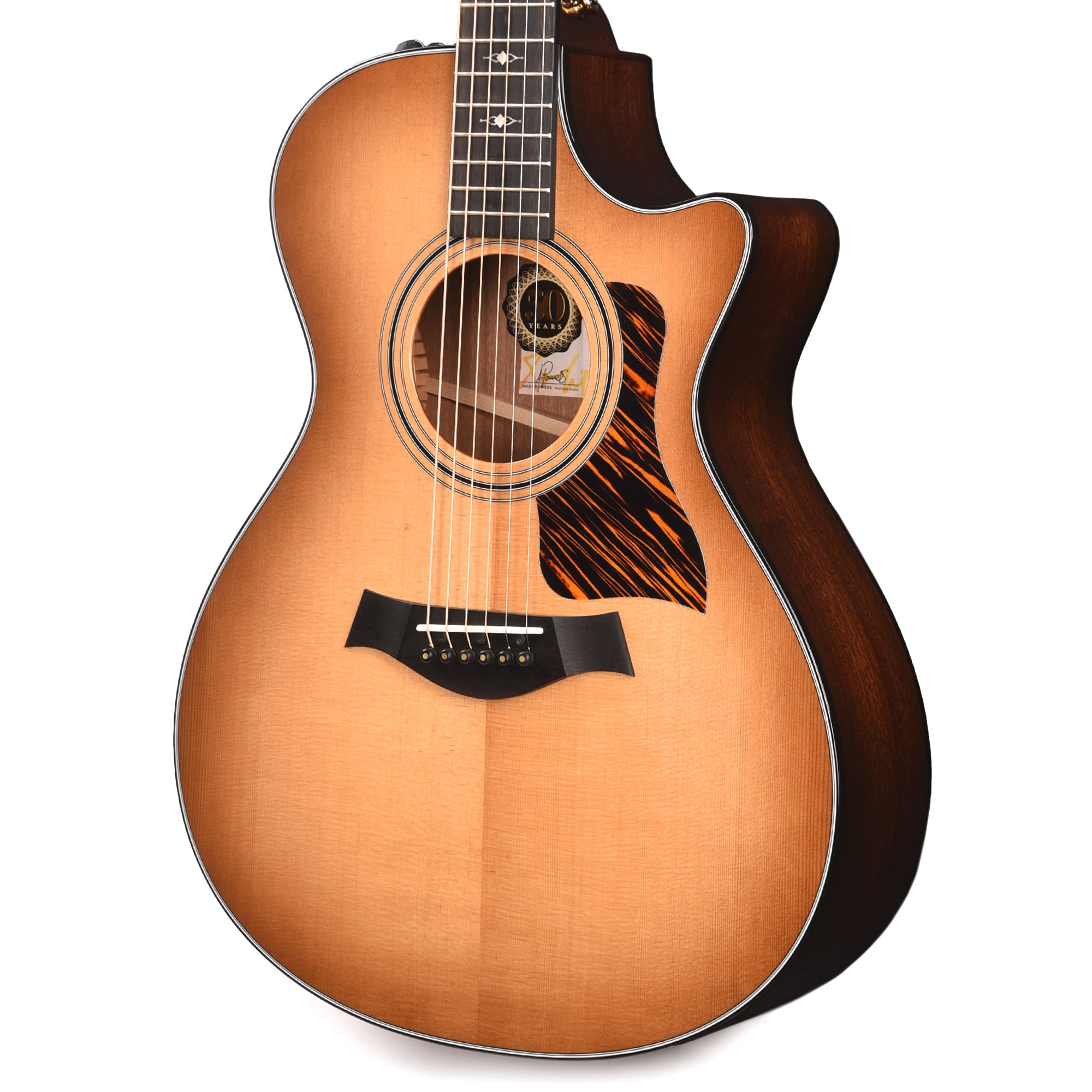 Taylor 50th Anniversary Limited 312ce Grand Concert Torrefied Sitka/Sapele Shaded Edgeburst ES2