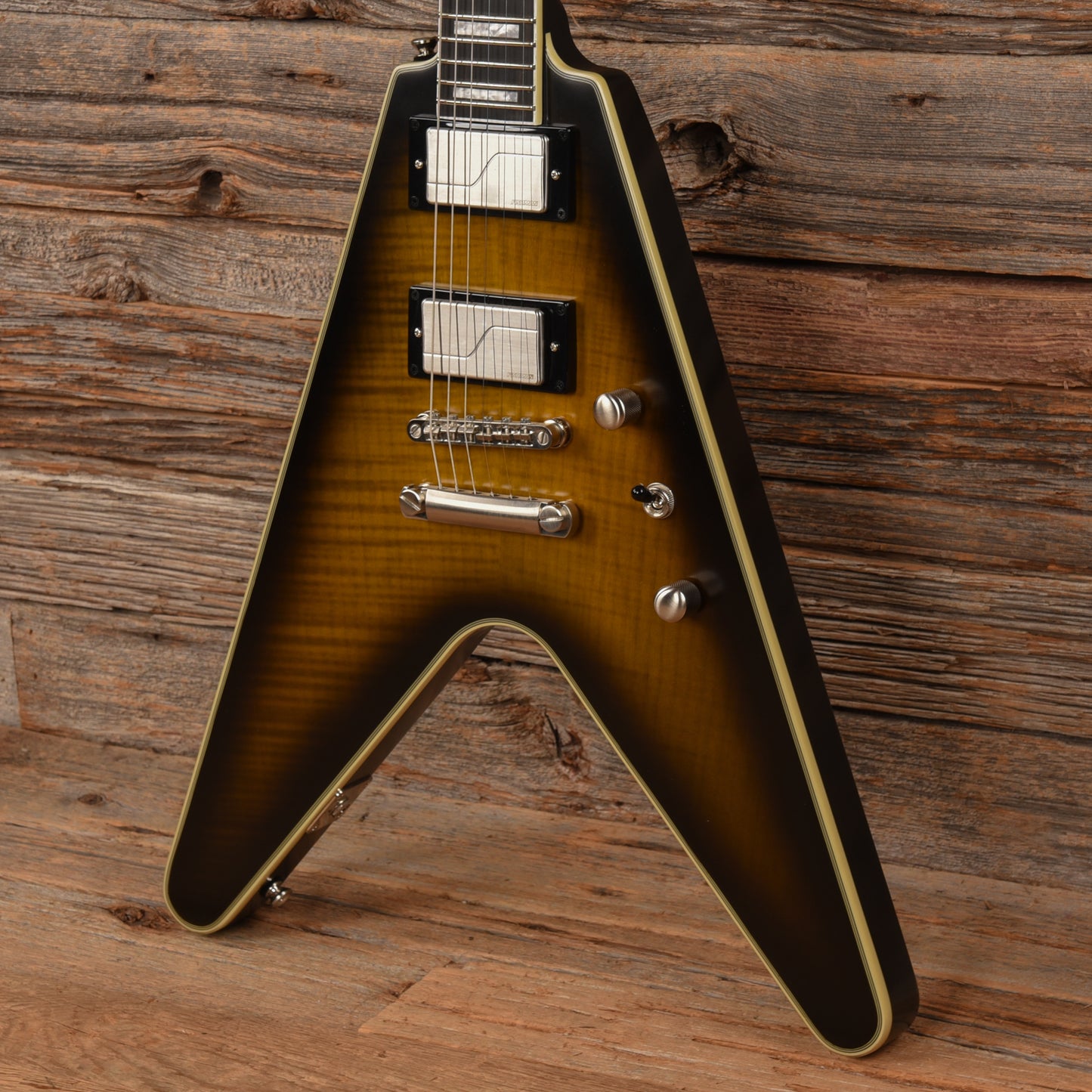 Epiphone Flying V Prophecy Yellow Tiger Aged Gloss 2020