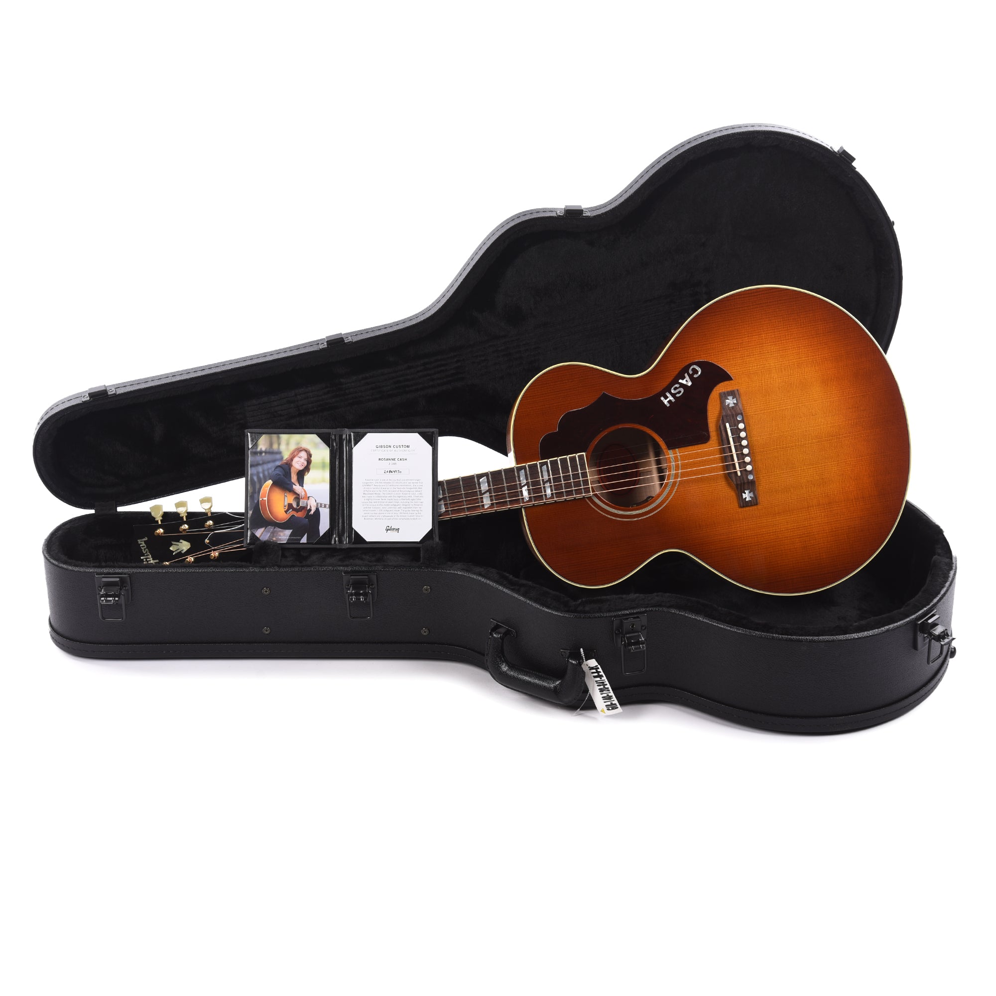 Gibson Custom Shop Limited Edition Rosanne Cash J-185 Heritage Cherry Sunburst