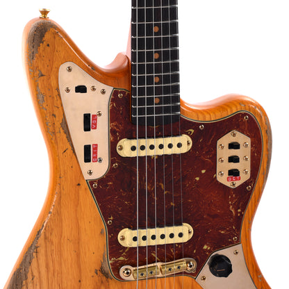 Fender Custom Shop 1962 Jaguar Relic Super Aged Natural Blonde Master Built by Levi Perry