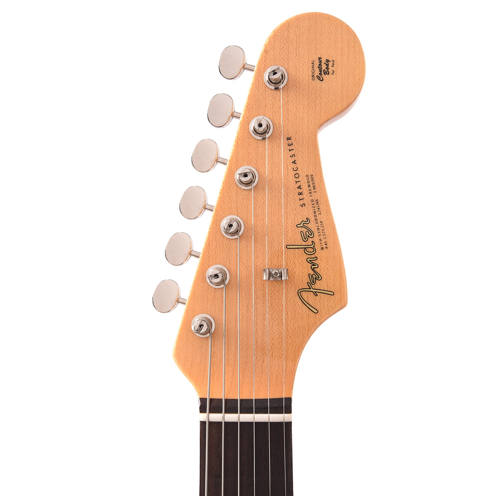 Fender Custom Shop Limited Edition 1964 L-Series Stratocaster Time Capsule Bleached 3-Color Sunburst