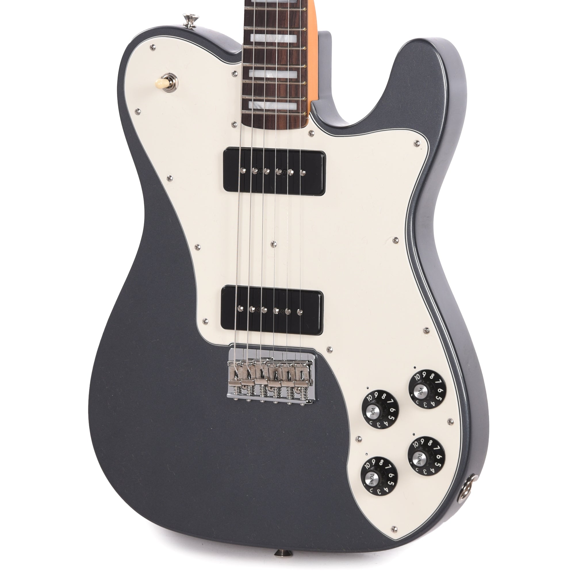 Fender Artist Limited Edition Chris Shiflett Cleaver Telecaster Deluxe Charcoal Frost Metallic