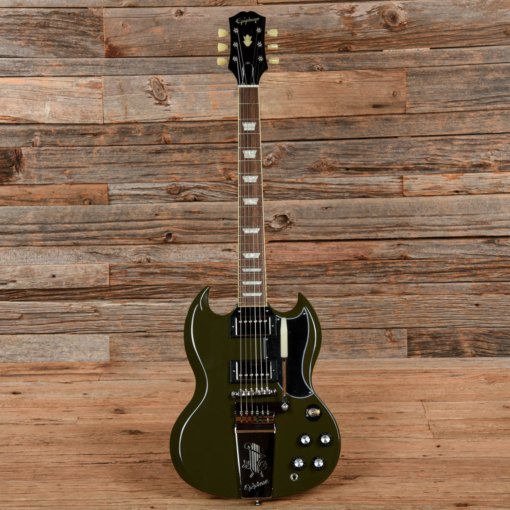 Epiphone SG Standard 61 w/ Maestro Olive 2021