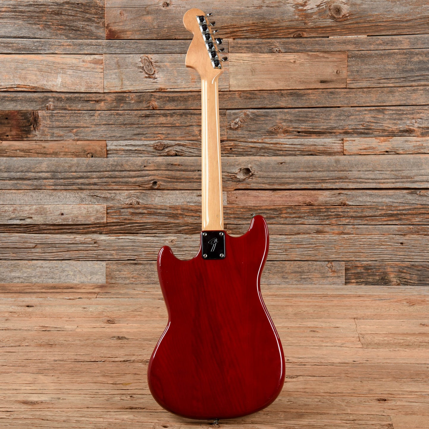 Fender Musicmaster Wine Red 1979