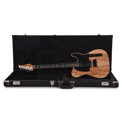 Suhr Custom Modern T HH Spalted Maple/Mahogany Natural