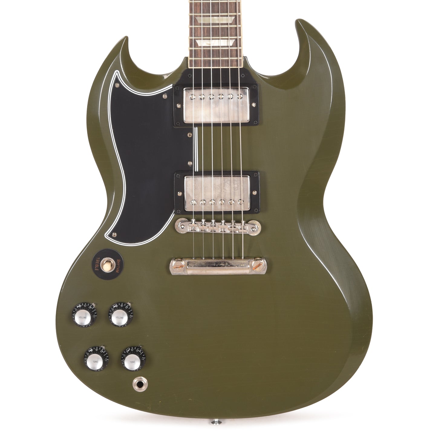 Gibson Custom Shop 1961 SG Les Paul Standard "CME Spec" LEFTY Antique Olive Drab Ultra Light Aged