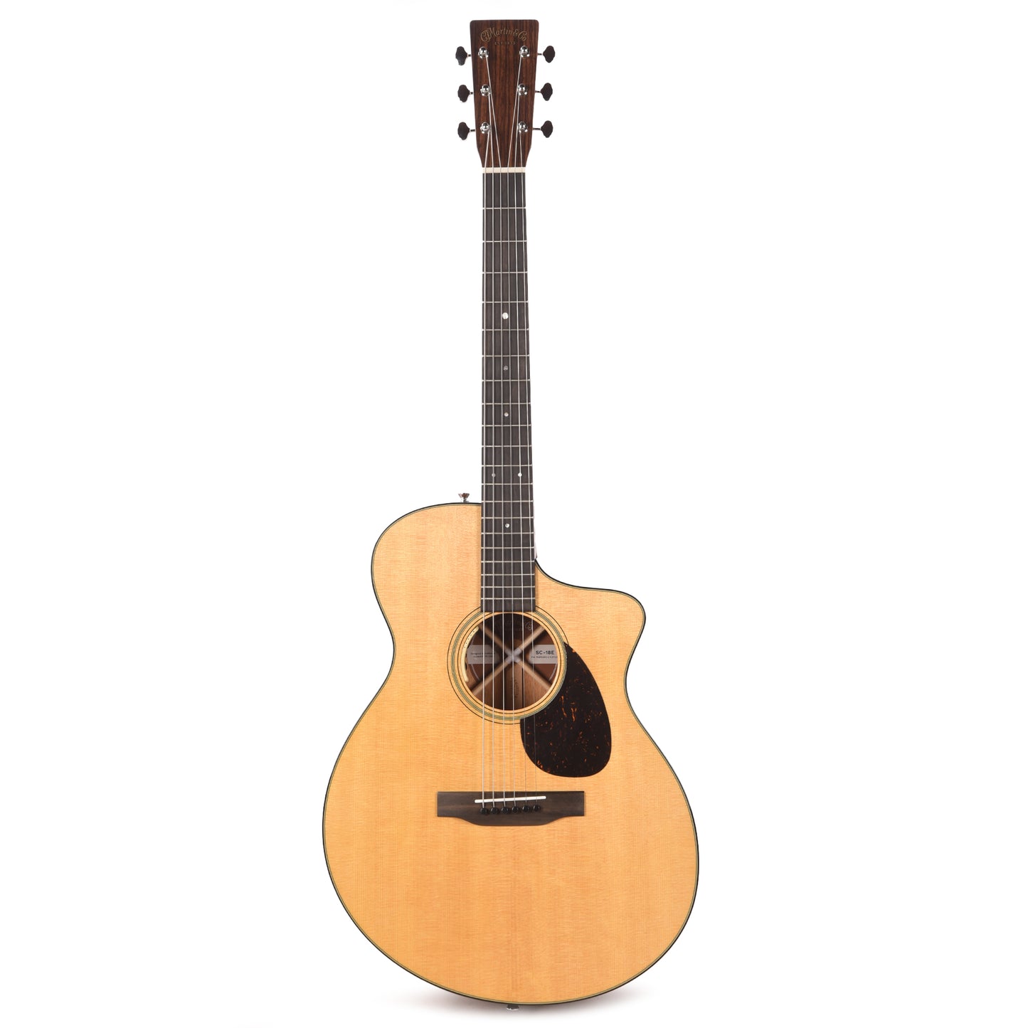 Martin Standard Series SC-18ELRB Spruce/Mahogany Natural