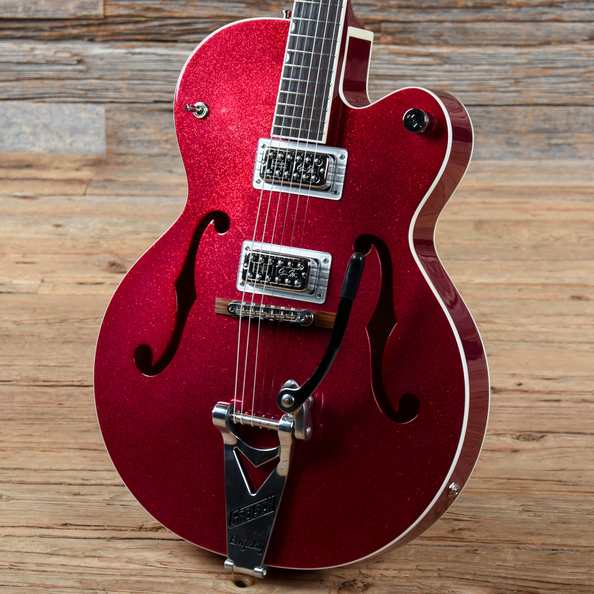 Gretsch G6120 Brian Setzer Hot Rod Magenta Sparkle 2020