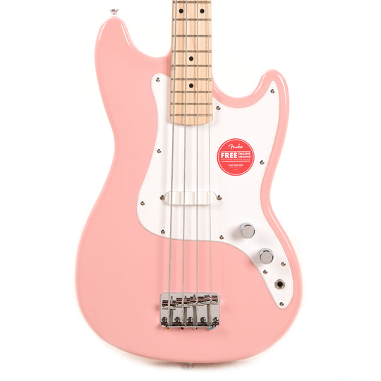 Squier Sonic Bronco Bass Shell Pink