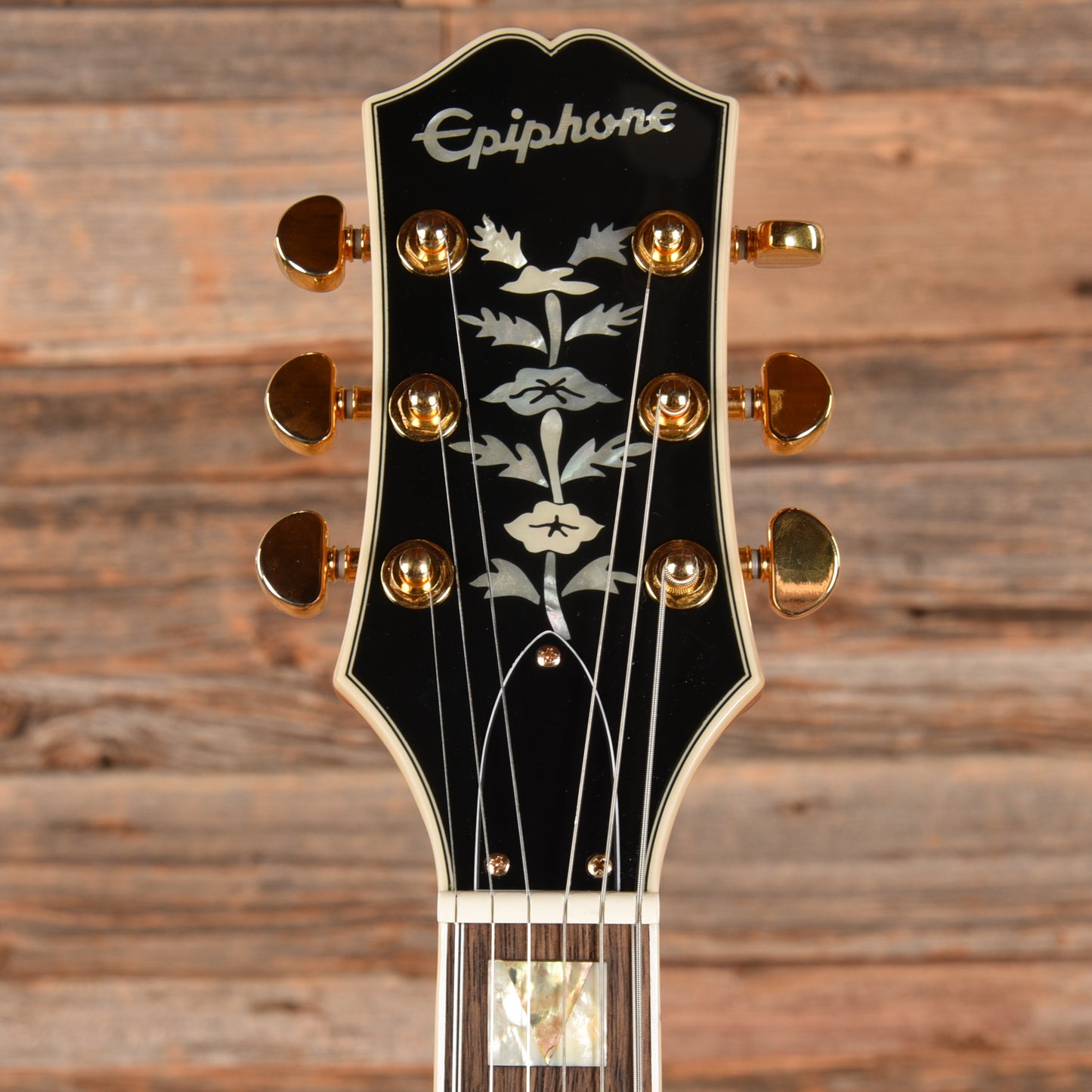 Epiphone Sheraton Frequensator Natural 2023 LEFTY