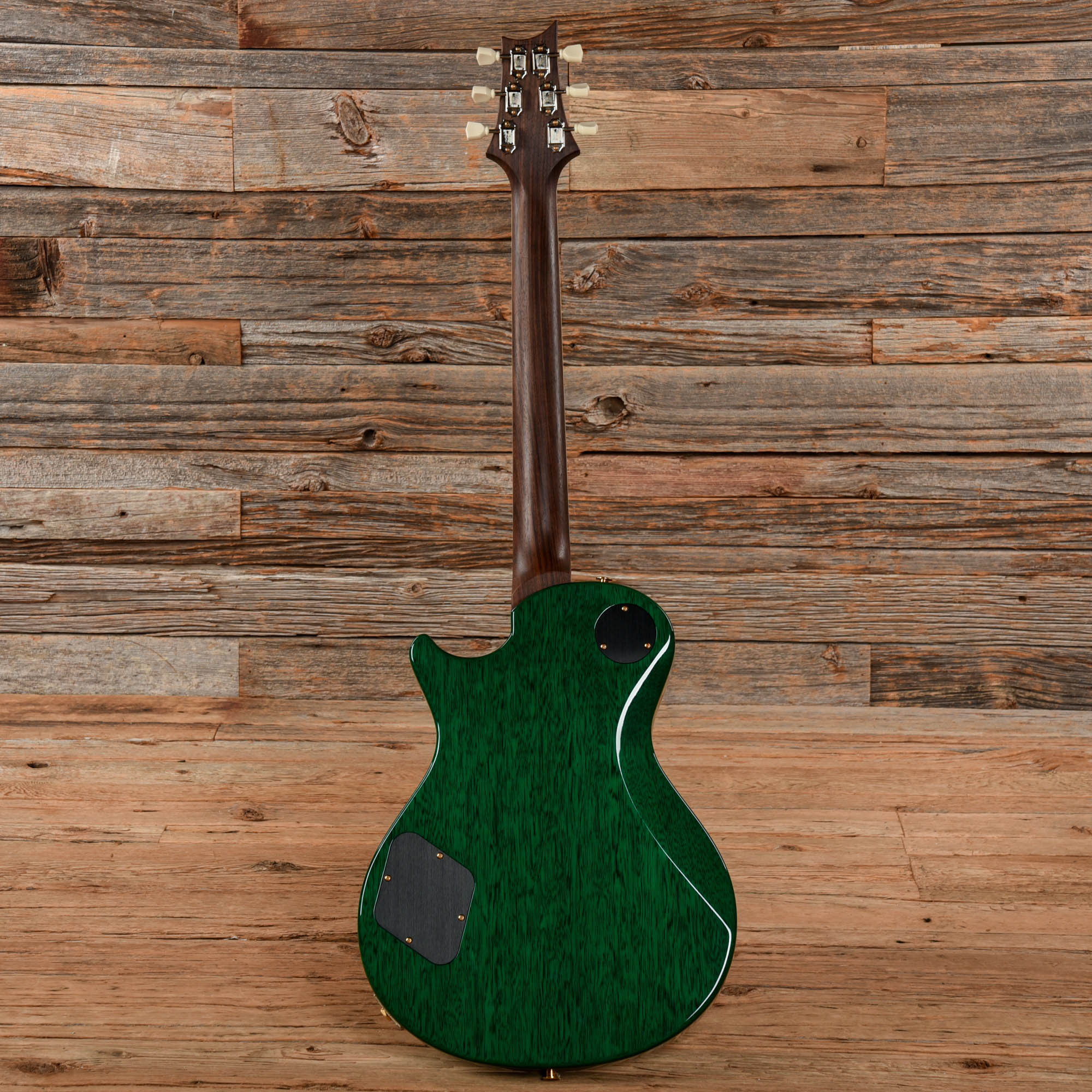 PRS Wood Library McCarty 594 Singlecut Semi-Hollow Flame Blue Green Top/Back w/Ebony Fingerboard & Rosewood Neck 2022