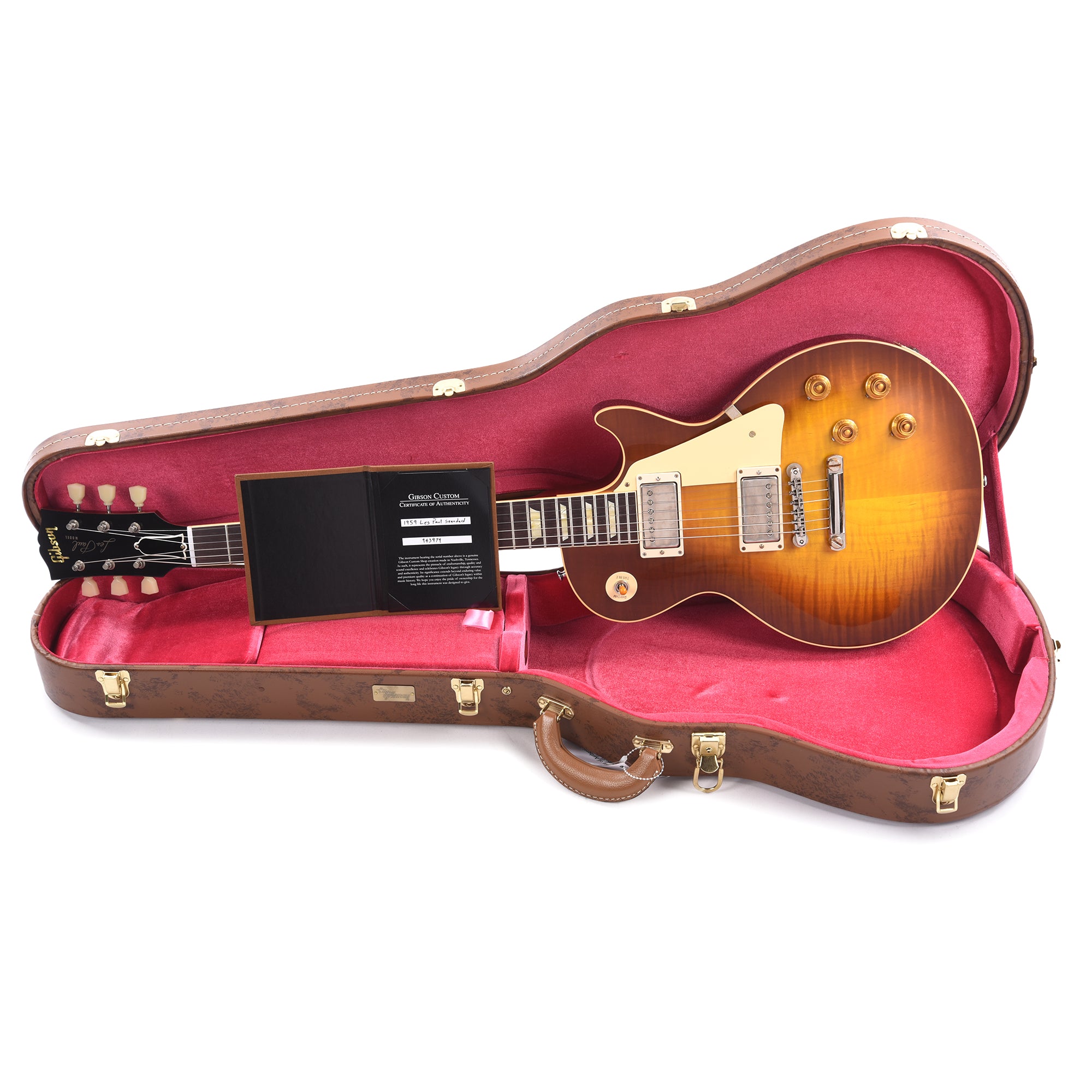 Gibson Custom Shop 1959 Les Paul Standard Reissue Iced Tea Burst VOS