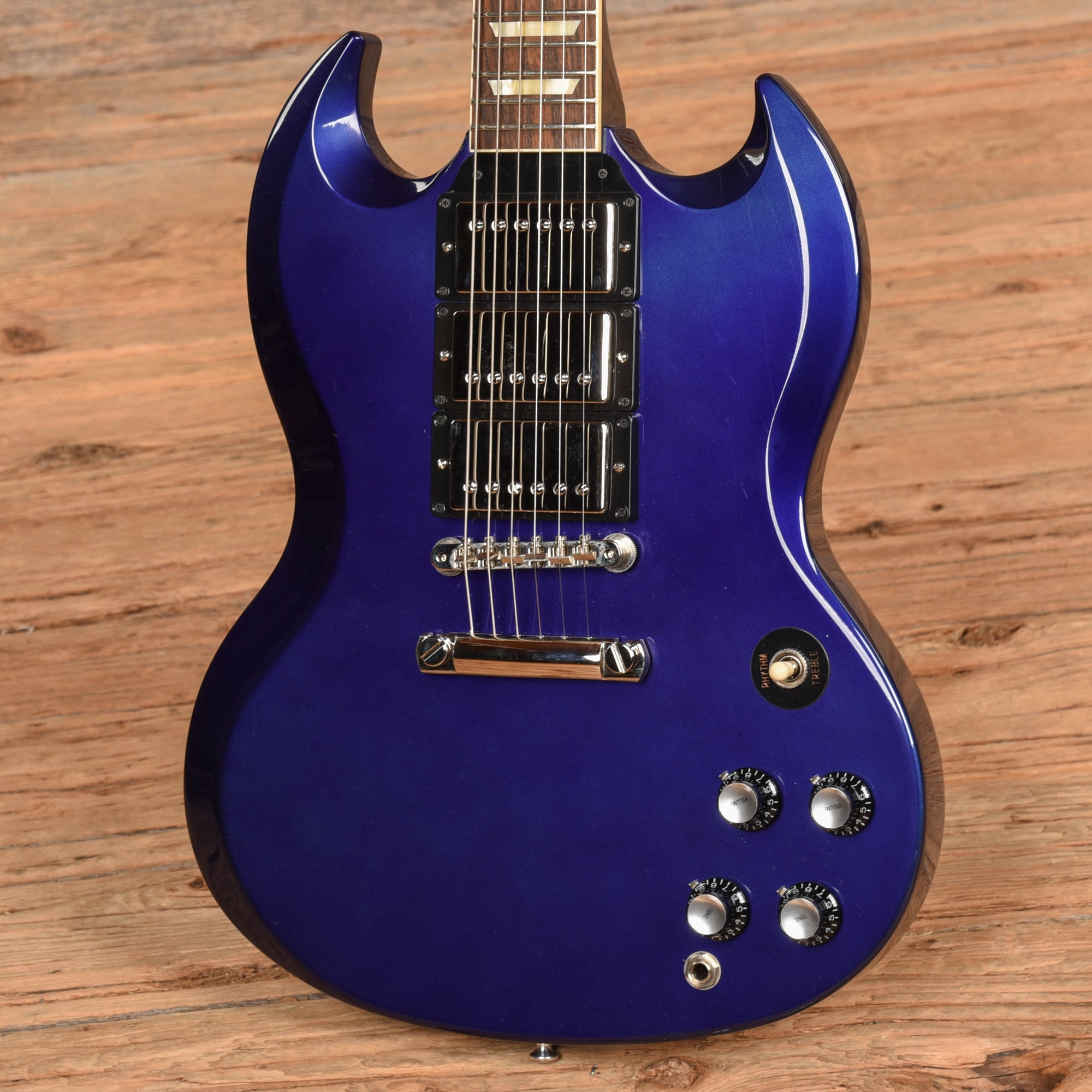 Gibson Custom SG Standard Fat Back Blue