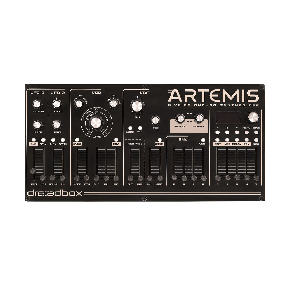 Dreadbox Artemis 6-voice Desktop Polyphonic Analog Synthesizer