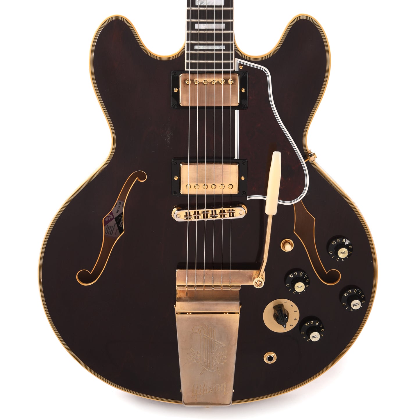 Gibson Custom Shop B.B. King "Rumble in the Jungle" 1974 ES-335 Walnut Murphy Lab Light Aged