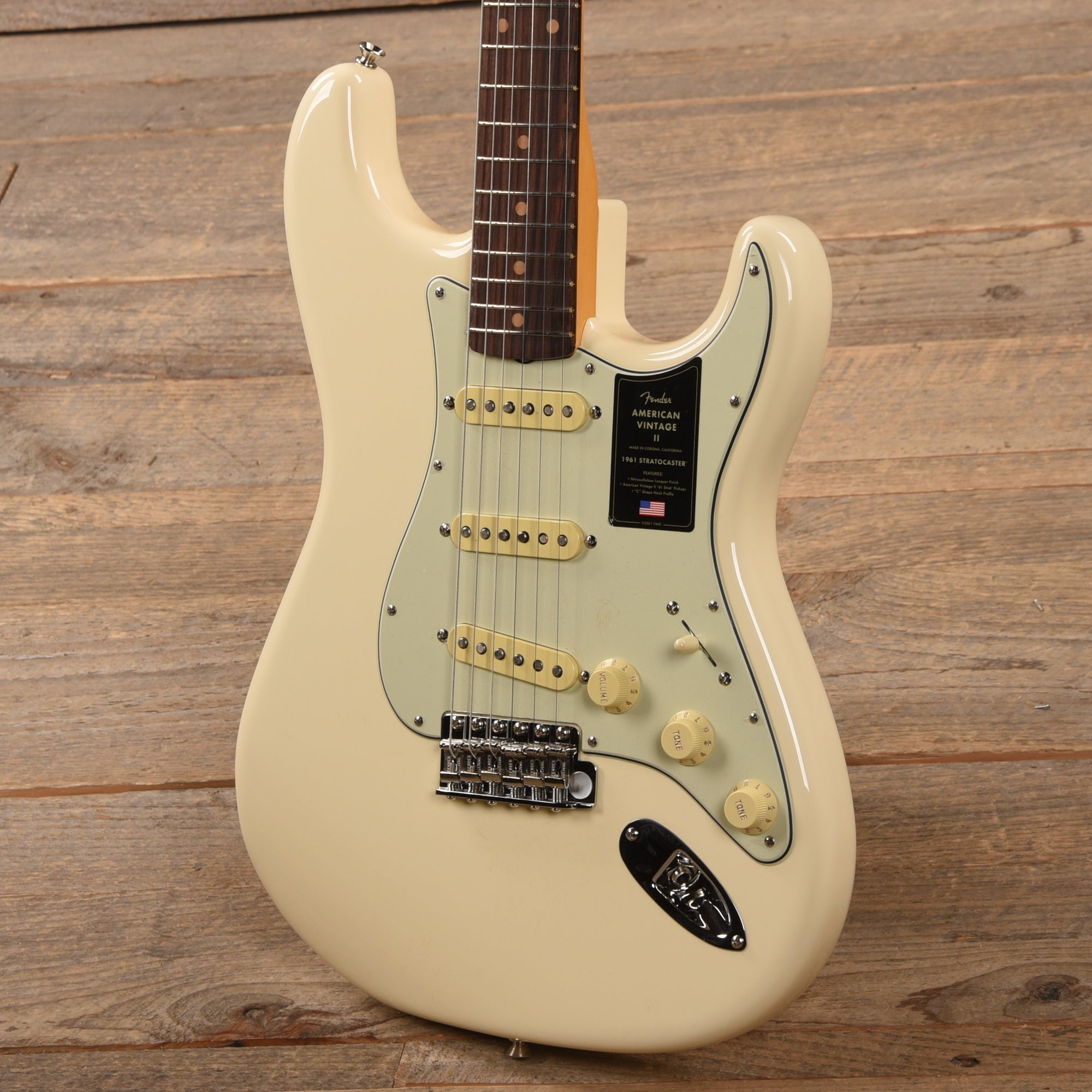 Fender American Vintage II 1961 Stratocaster Olympic White