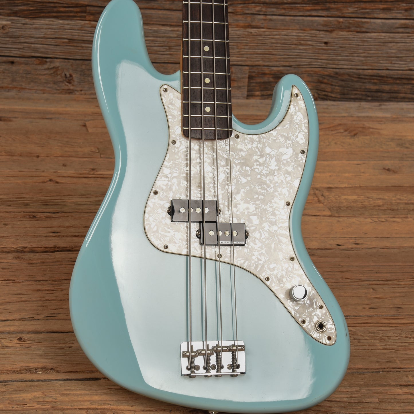 Fender Mark Hoppus Artist Series Signature Jazz Bass Sonic Blue 2001