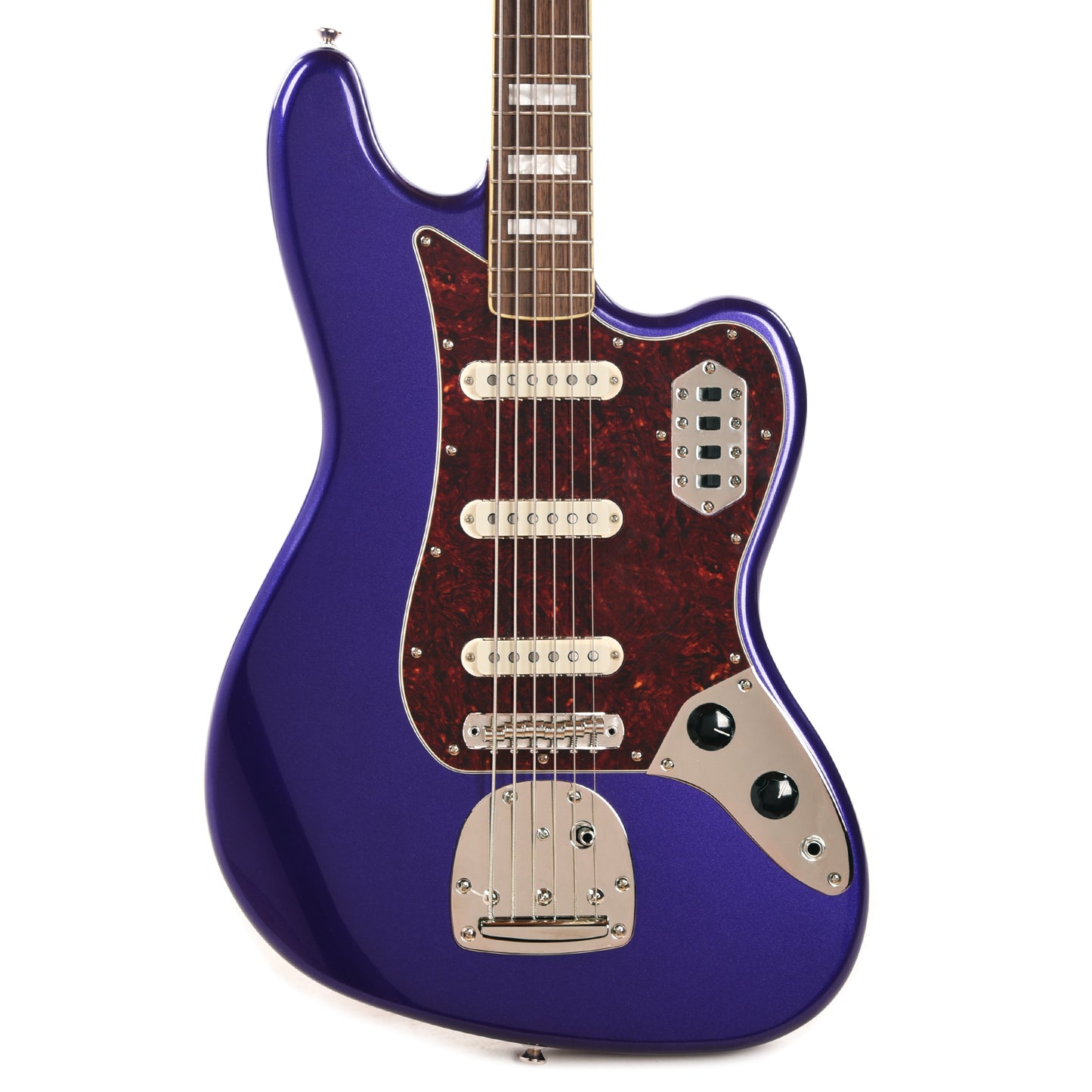 Squier Classic Vibe Bass VI Purple Metallic w/Matching Headcap