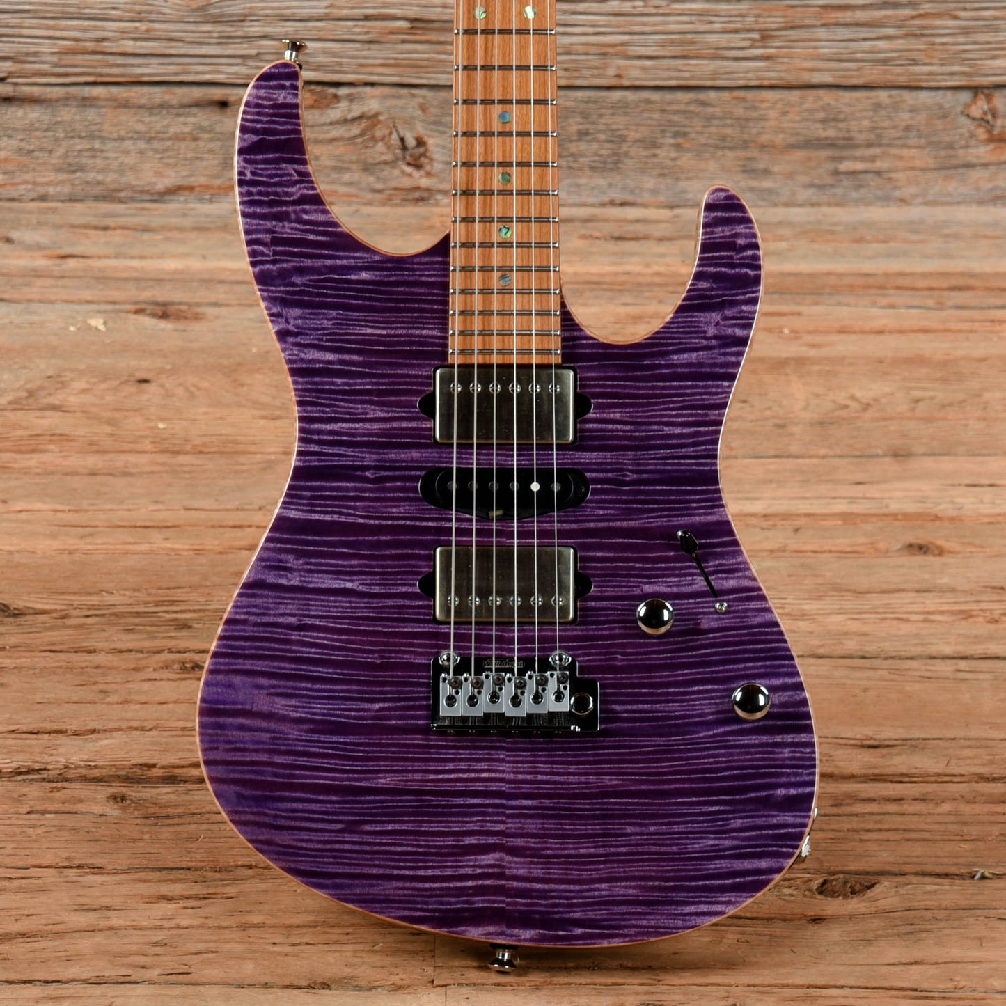 Suhr Roasted Modern HSH Transparent Purple