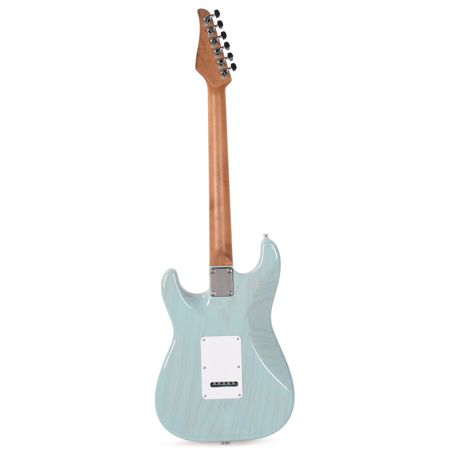 Suhr Custom Classic S Swamp Ash SSS Trans Daphne Blue w/Roasted Maple Neck