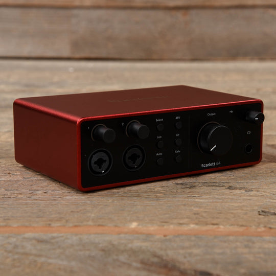 Focusrite Scarlett 4i4 4th Gen USB 4x4 Audio Interface