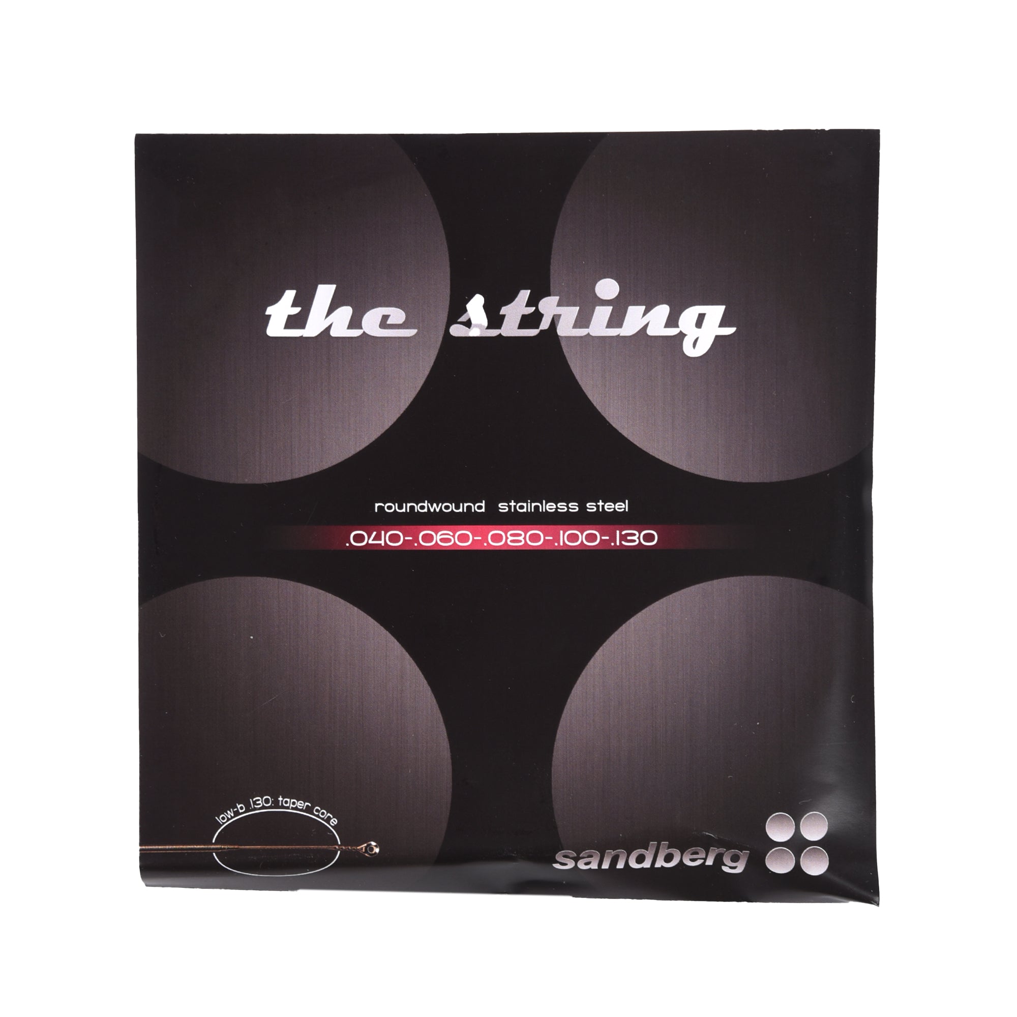 Sandberg Bass Strings 5-String Roundwound Stainless Steel 40-130