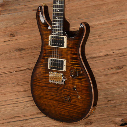 PRS Custom 24 10-Top Black Gold Burst 2020