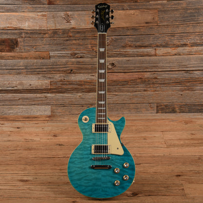 Epiphone Les Paul Standard '60s Quilt Top Transparent Blue 2021