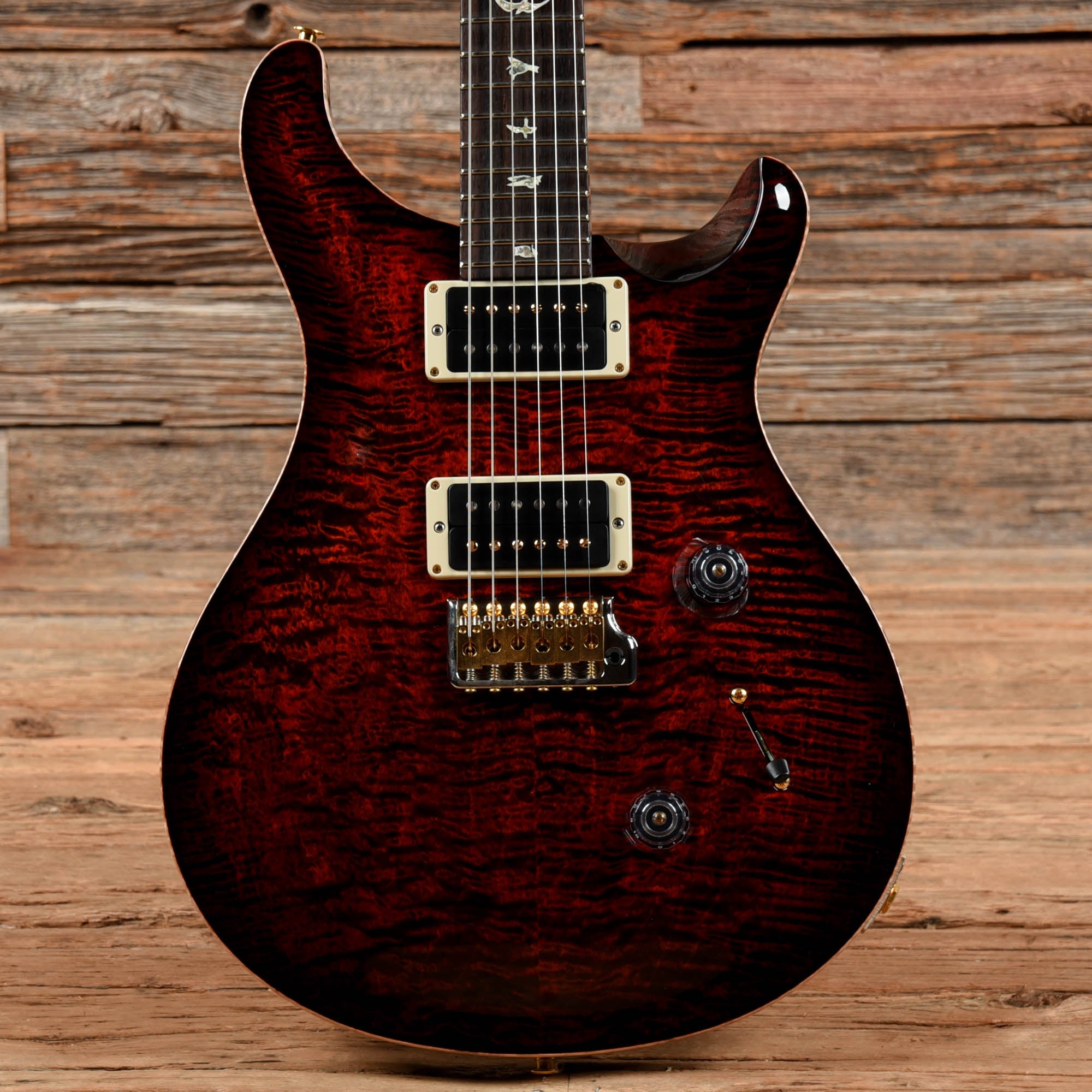 PRS Custom 24 10-Top Fire Red 2022