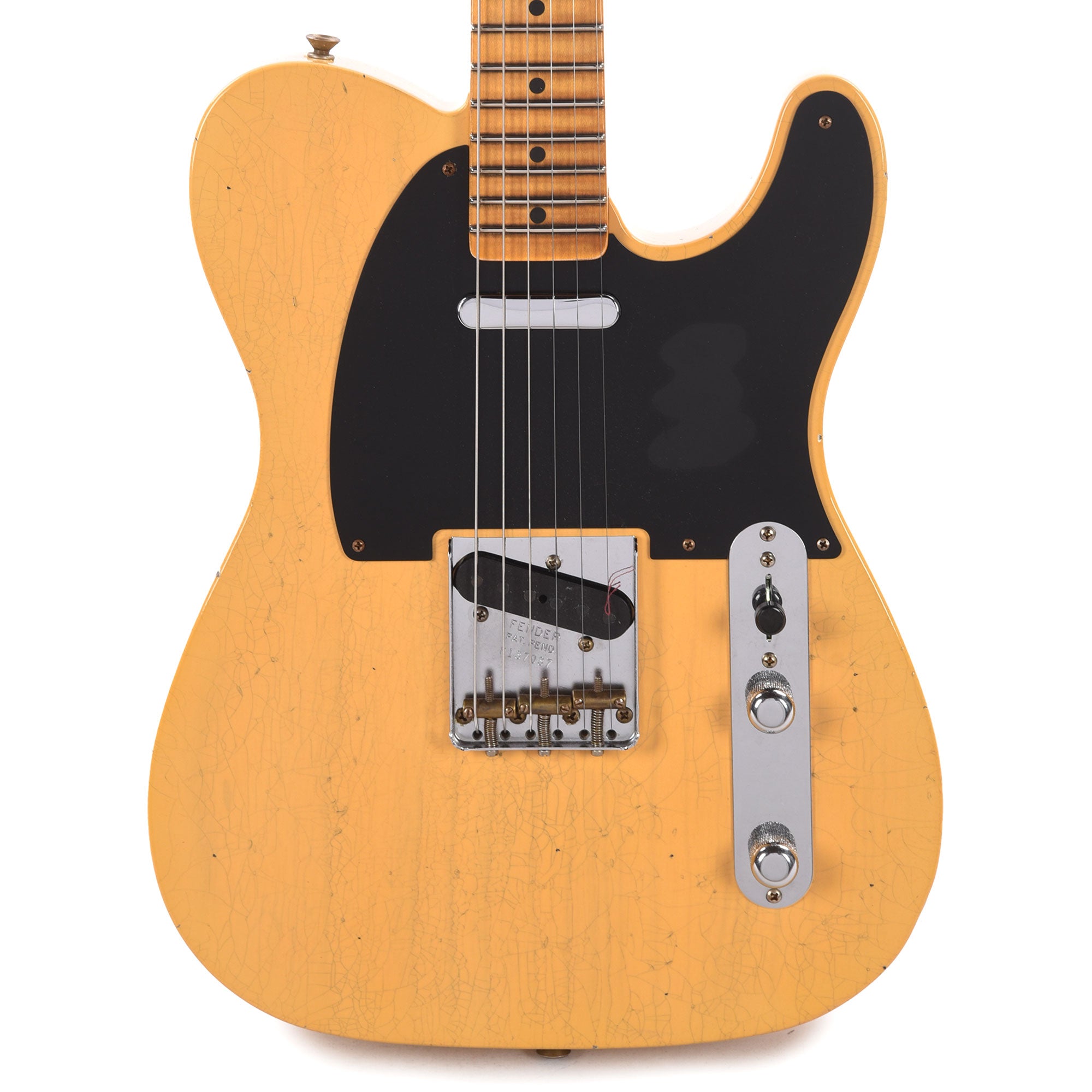 Fender Custom Shop 1954 Telecaster Journeyman Relic Aged Nocaster Blon ...