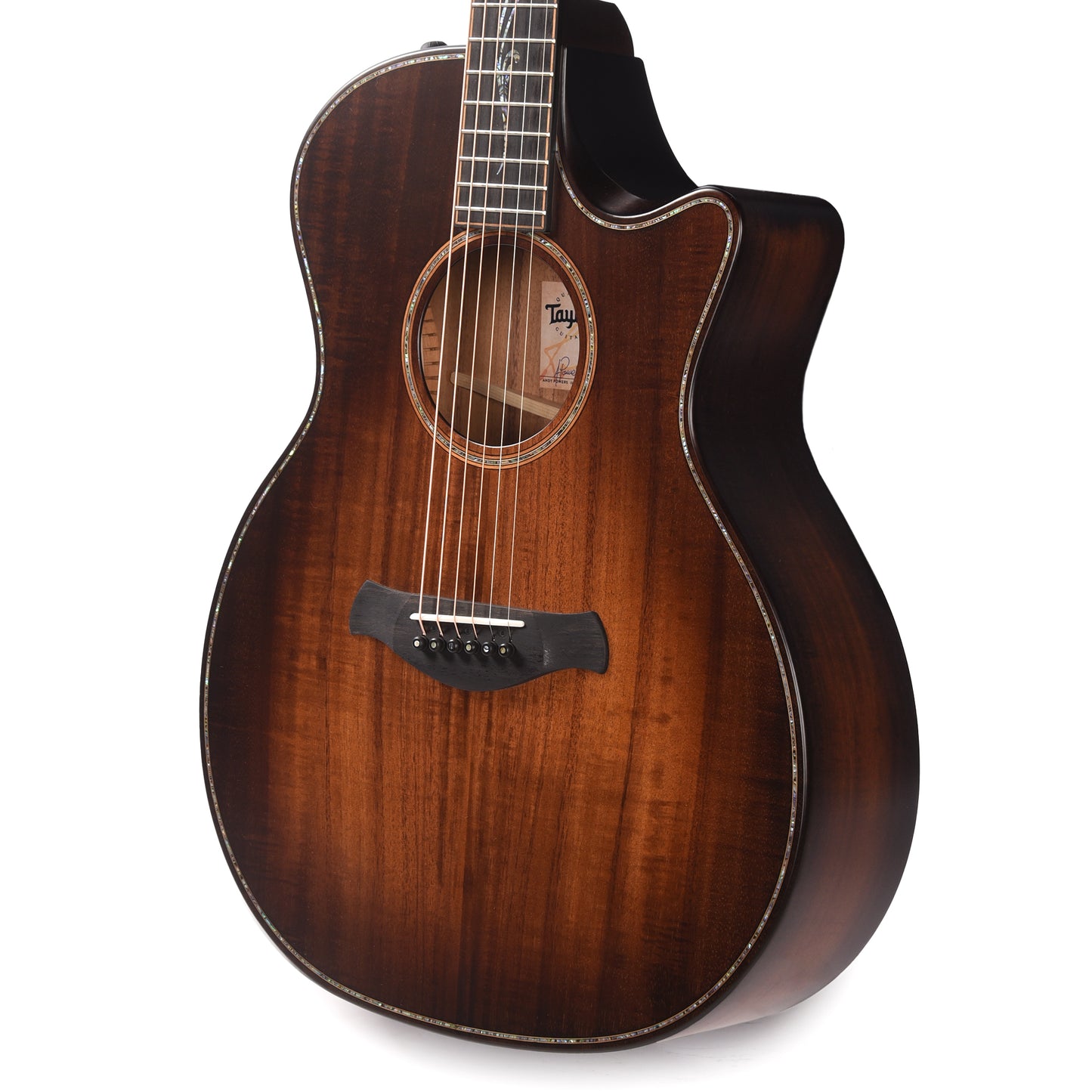 Taylor K24ce Builder's Edition Grand Auditorium Kona Burst ES2