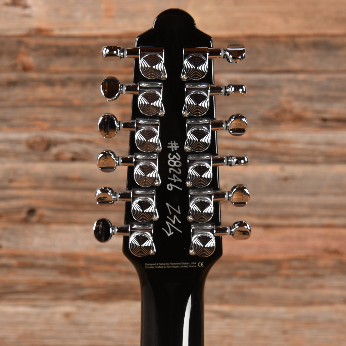 Reverend Airwave 12-String Black