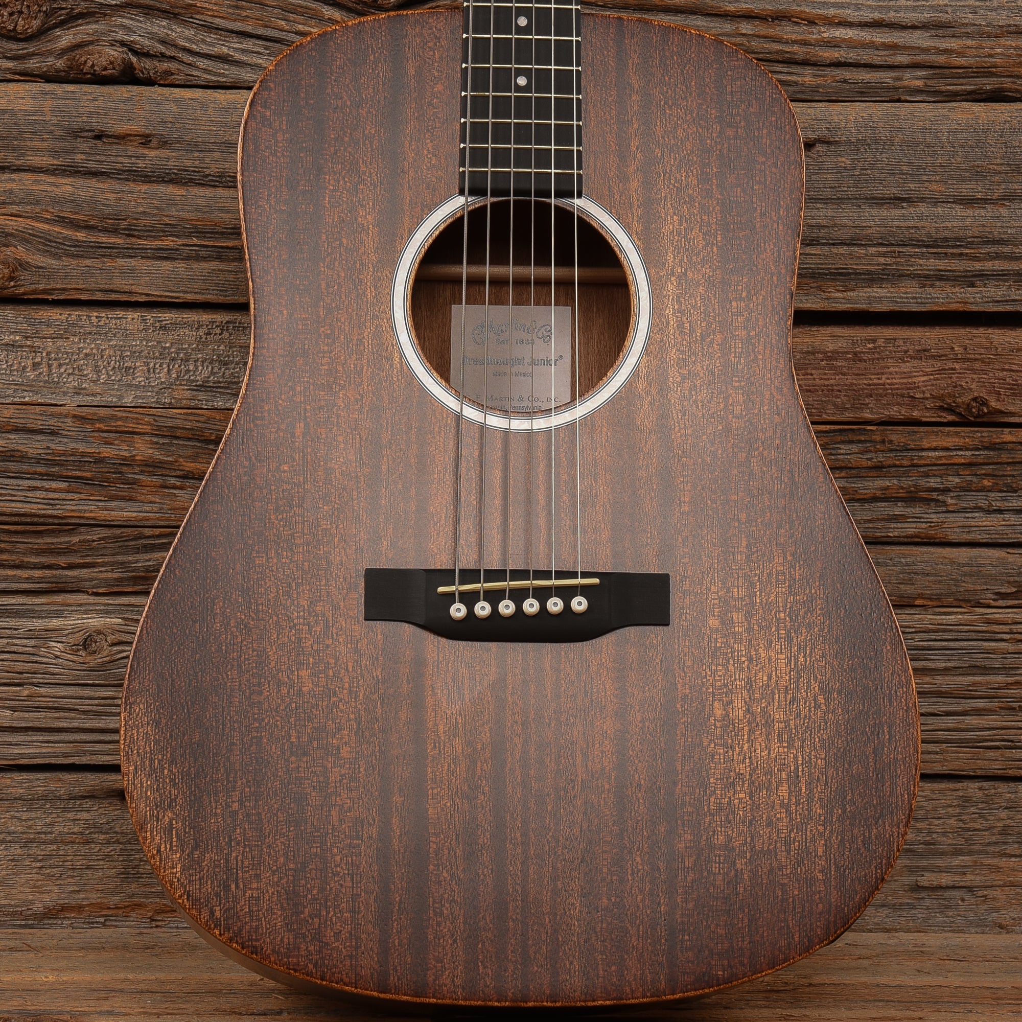 Martin DJR-10E Streetmaster Mahogany Burst