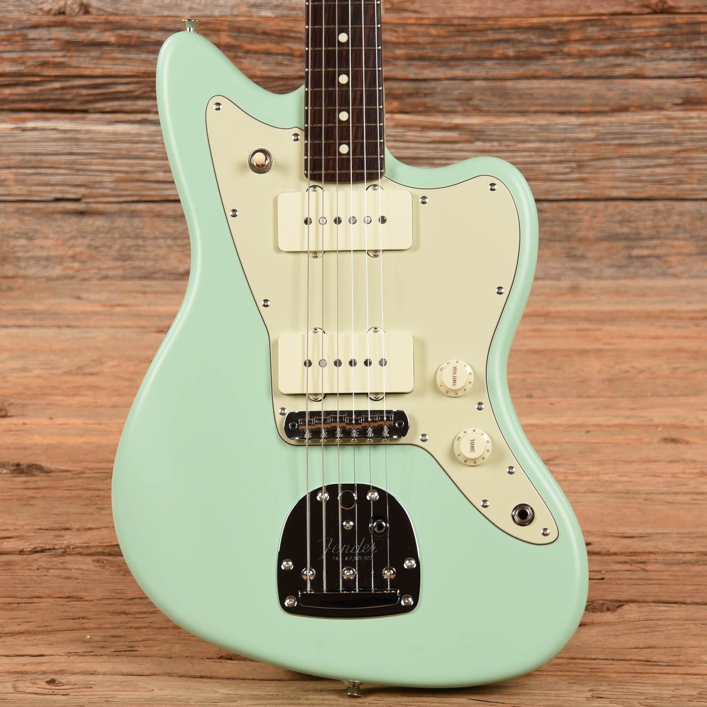 Fender MIJ Junior Collection Jazzmaster Satin Surf Green 2022